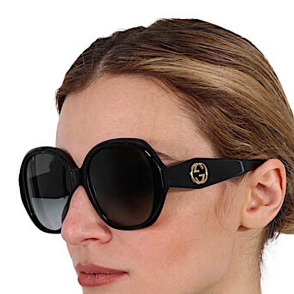 Sunglasses Round & Oval Gucci  GG Acetate 56MM Round Sunglasses main image 8
